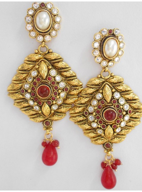 Polki Earrings